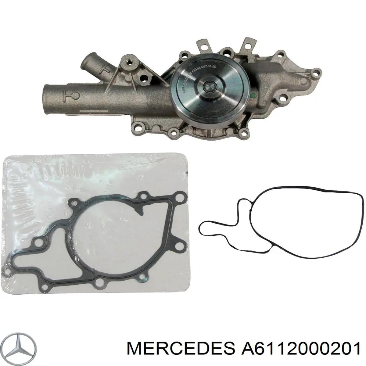 Купить A6112000201 Mercedes Насос охлаждения