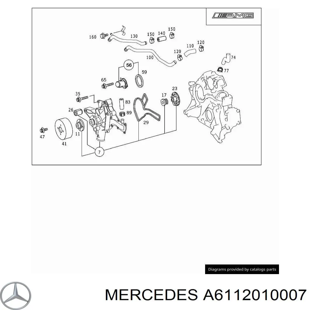 A6112010007 Mercedes 