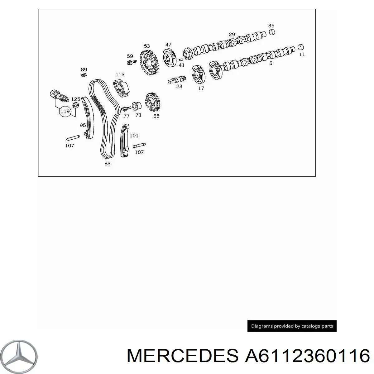  6112360116 Mercedes