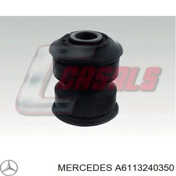 A6113240350 Mercedes bloco silencioso de argola da suspensão de lâminas