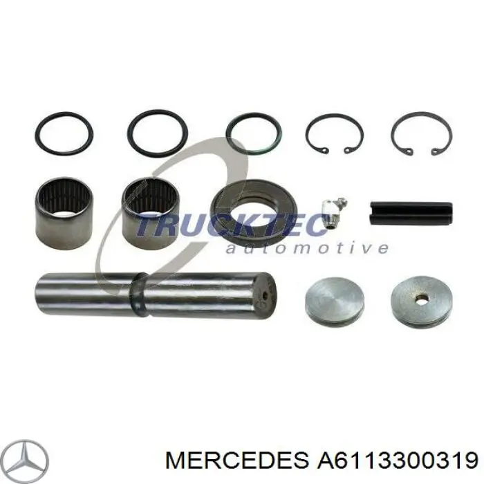 Шкворень поворотного кулака A6113300319 Mercedes