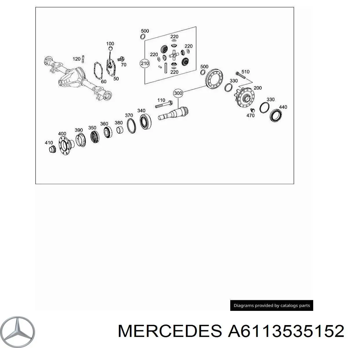 6113535152 Mercedes 