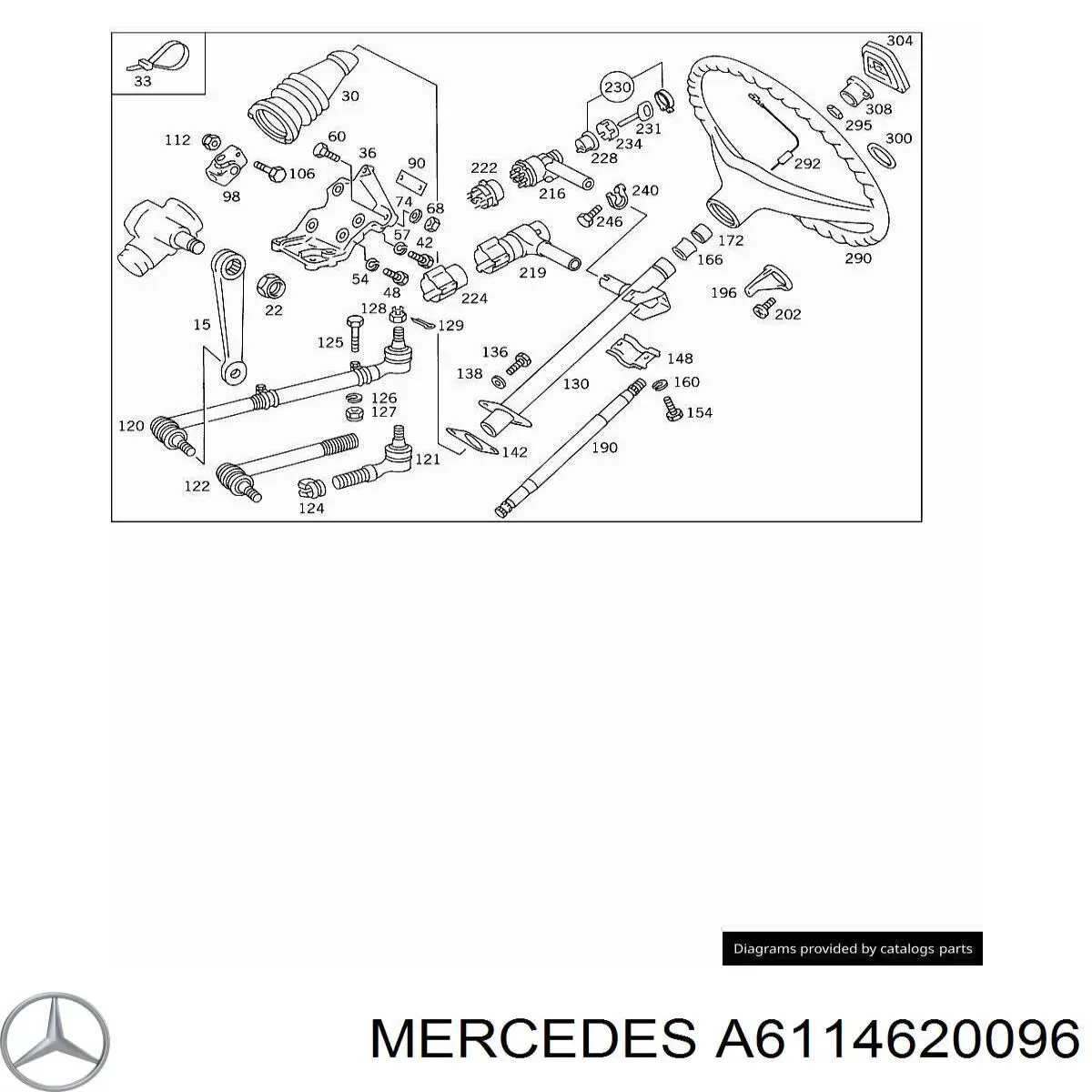 A6114620096 Mercedes 