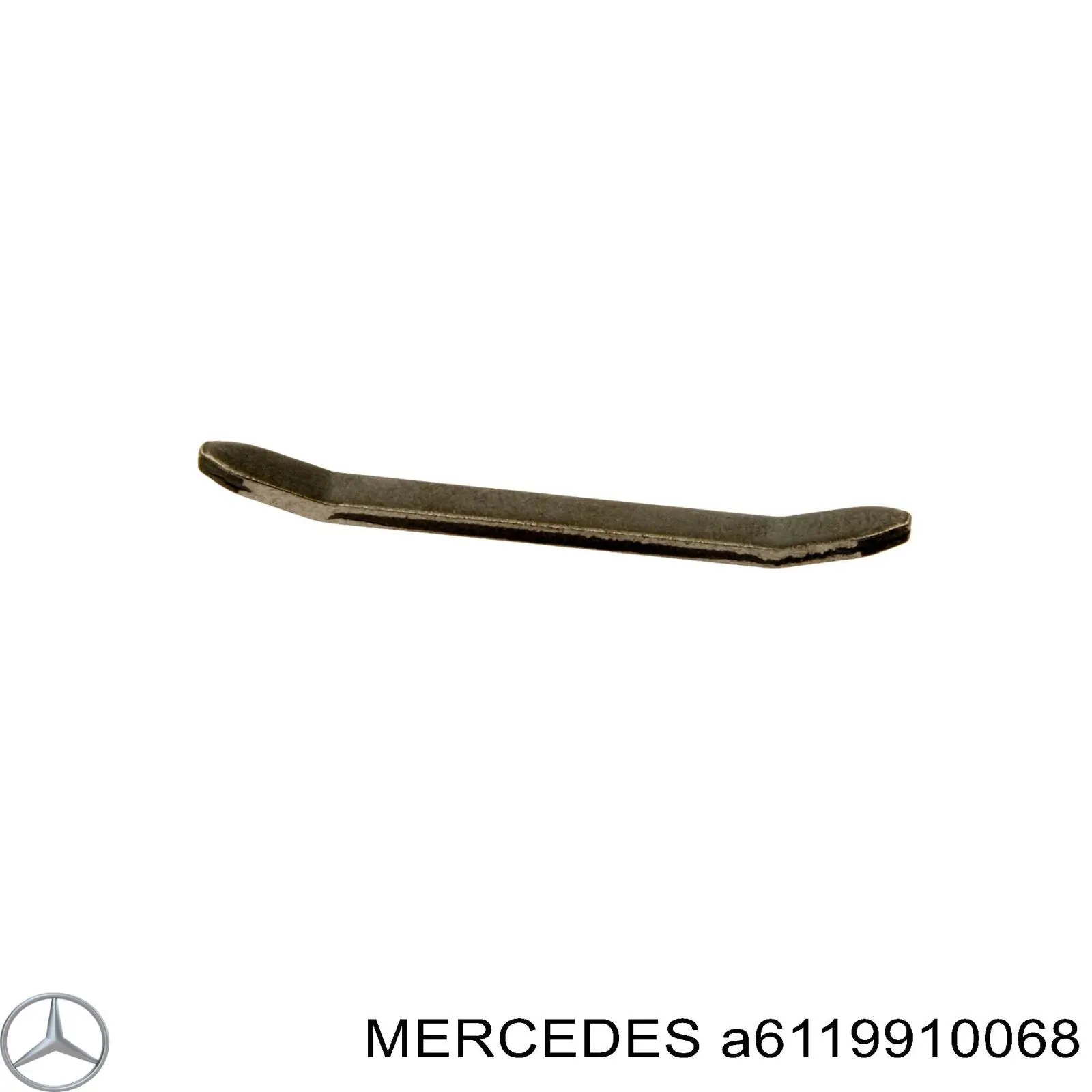 Шпонка коленвала Mercedes A6119910068
