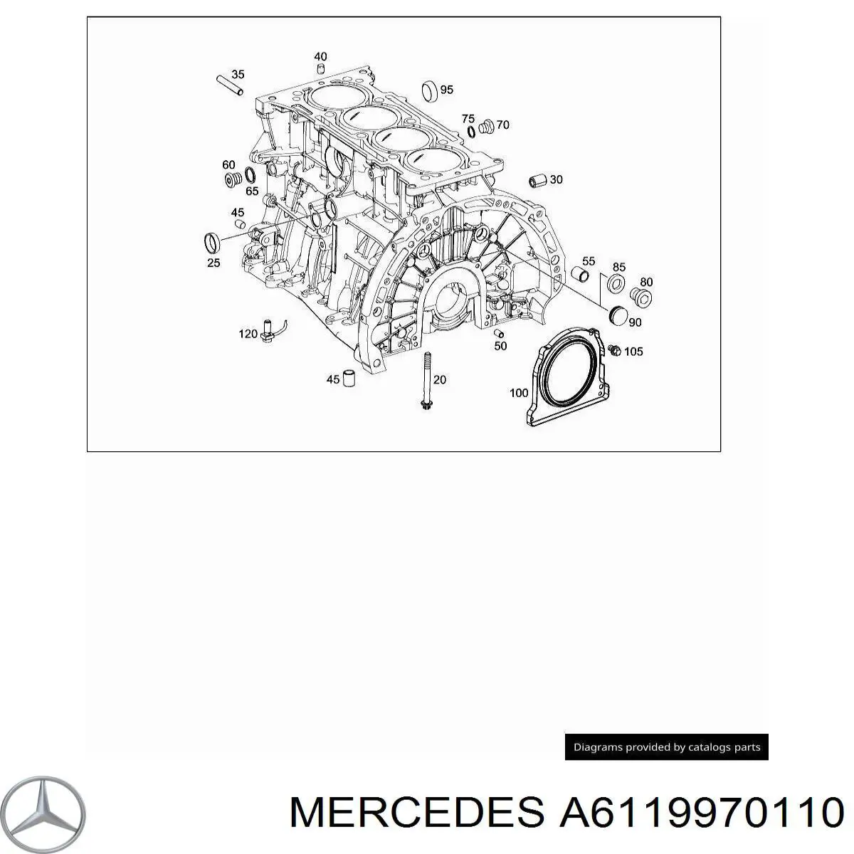 A6119970110 Mercedes 