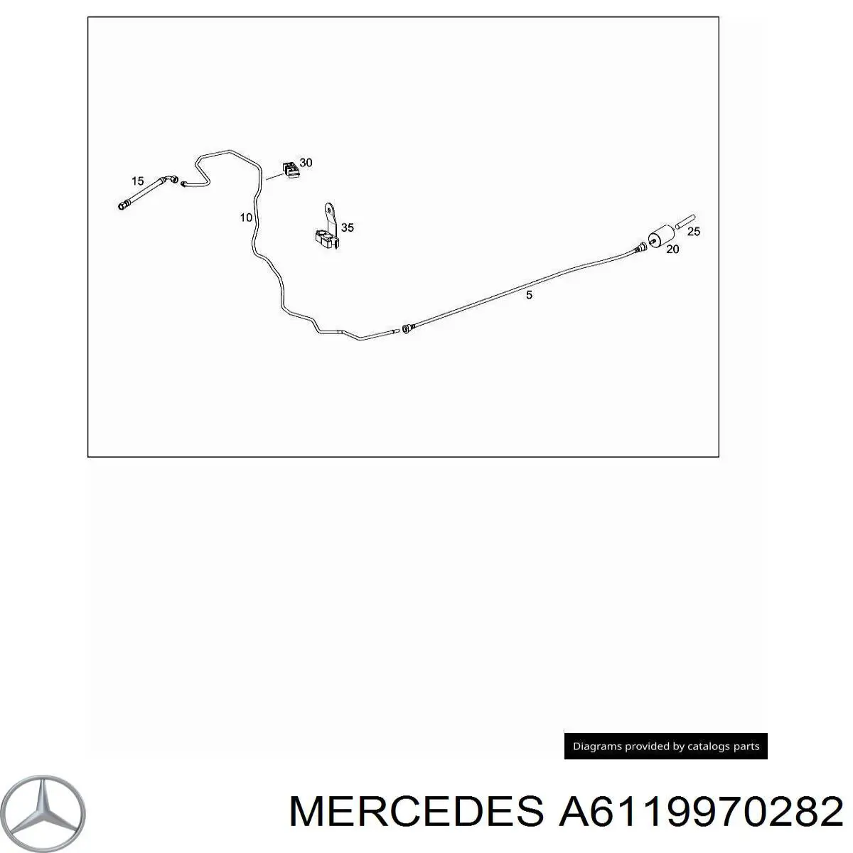 6119970282 Mercedes 