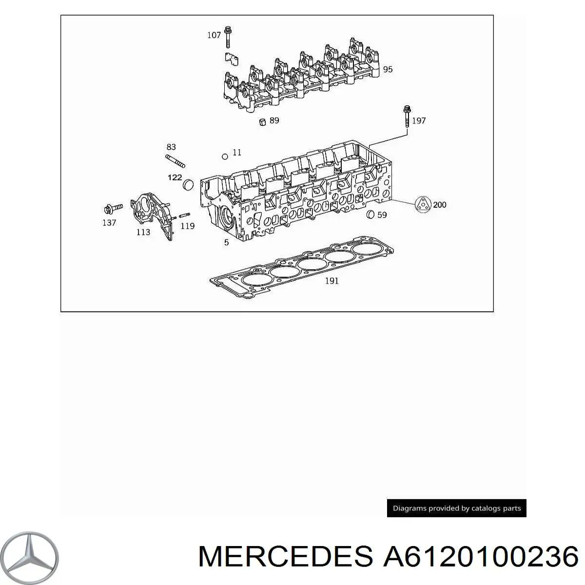  A6120100236 Mercedes