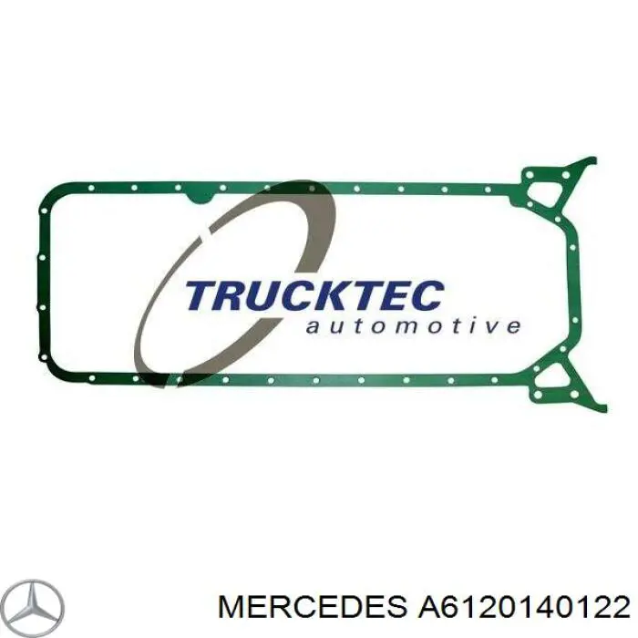 Прокладка поддона картера A6120140122 Mercedes