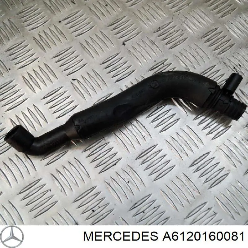 A6120160081 Mercedes cano derivado de ventilação de cárter (de separador de óleo)