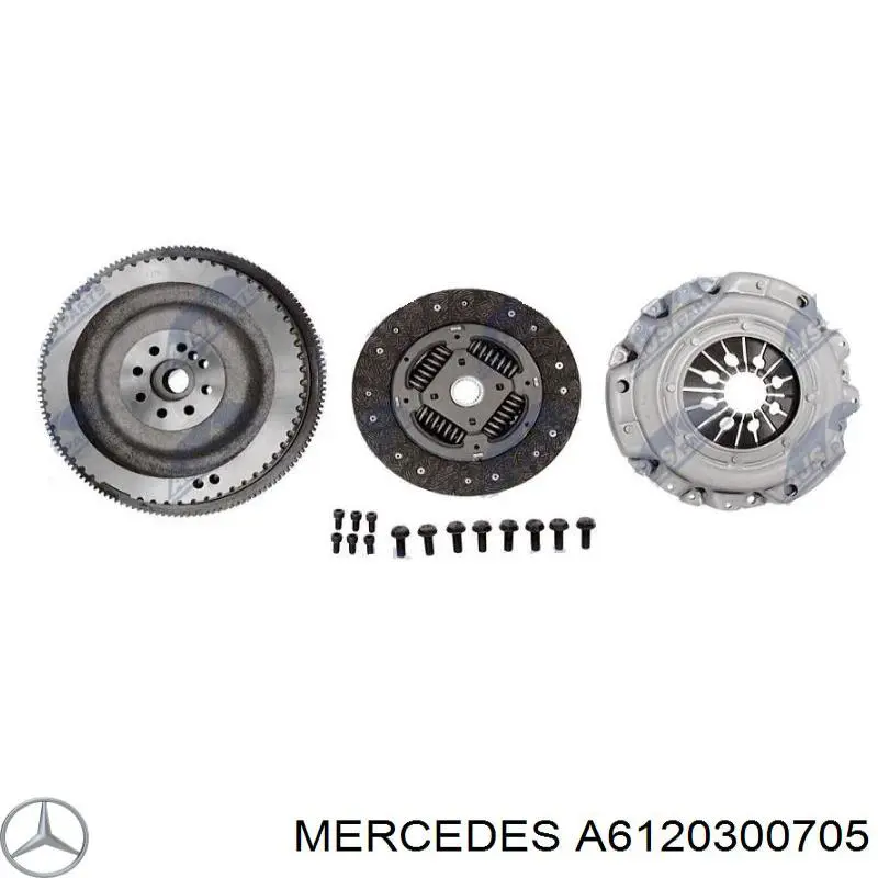 Маховик A6120300705 Mercedes
