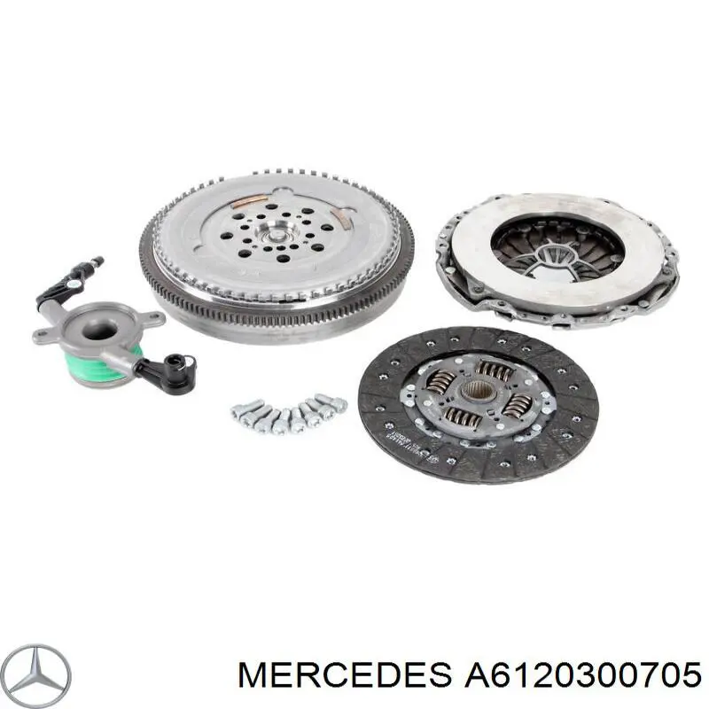 Маховик сцепления Mercedes A6120300705