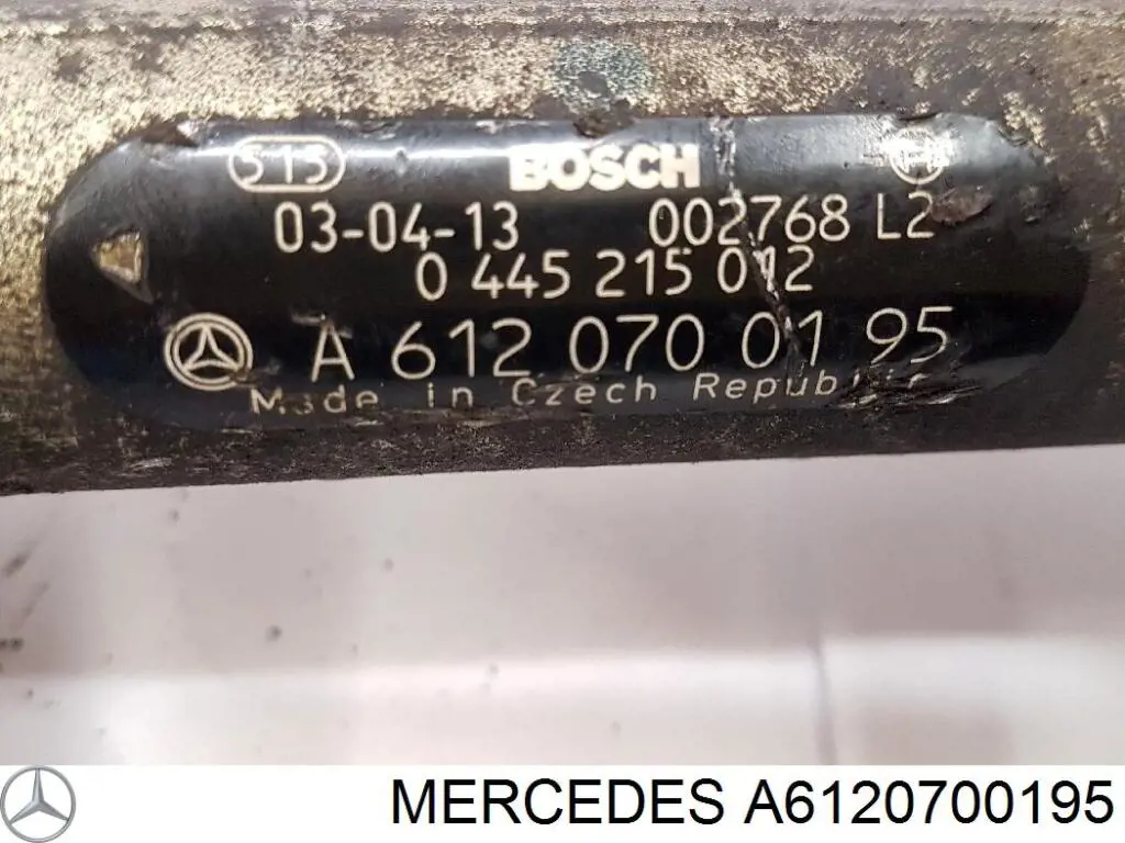 A6120700195 Mercedes Топливная рампа