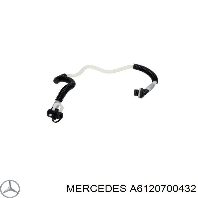 A6120700432 Mercedes tubo de combustível, kit