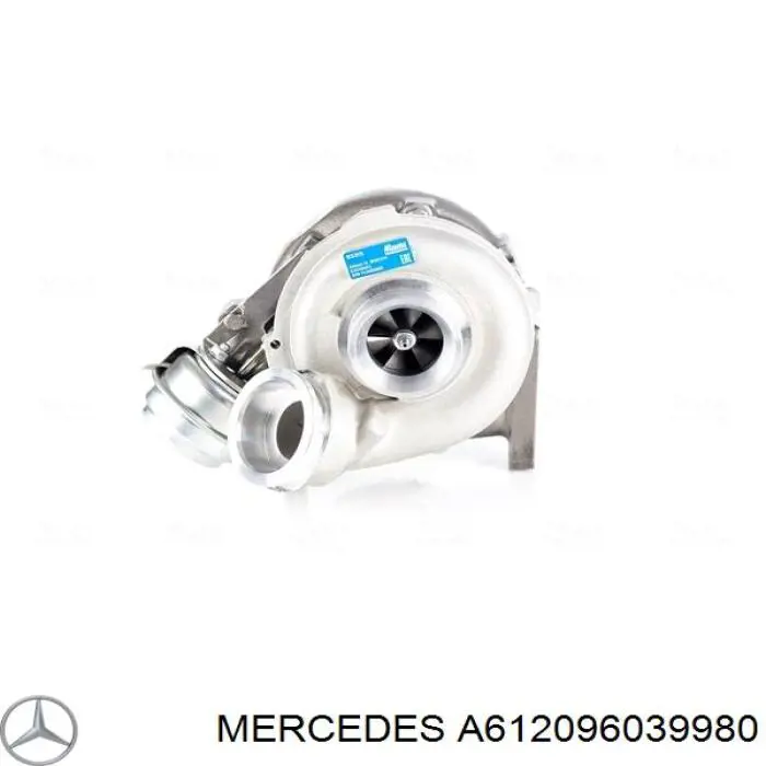 A612096039980 Mercedes турбина