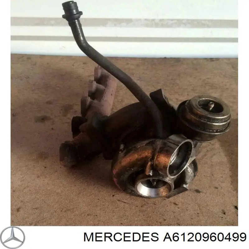 A6120960499 Mercedes turbina