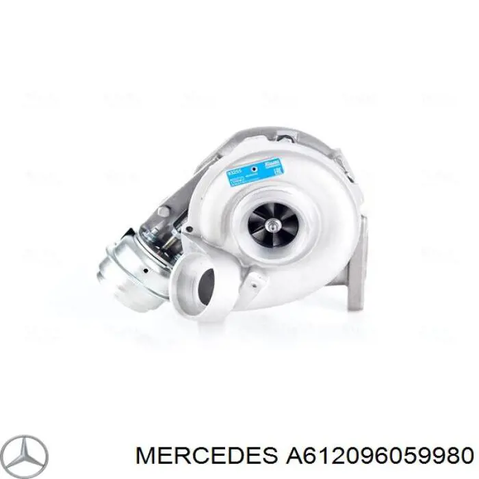 A612096059980 Mercedes турбина