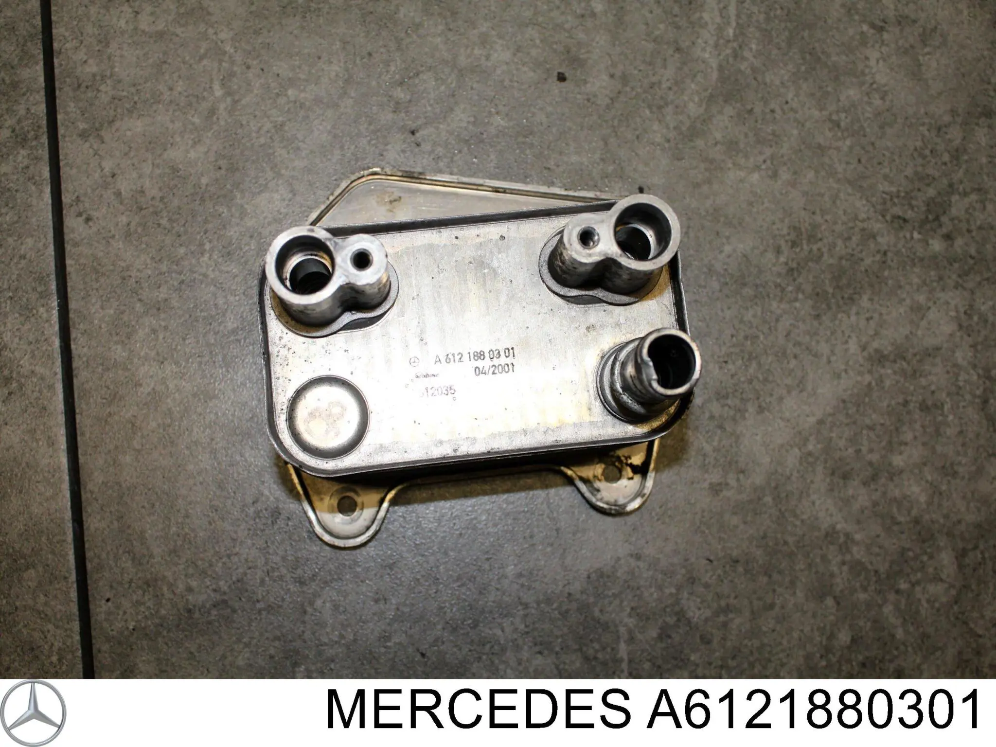 A6121880301 Mercedes radiador de óleo