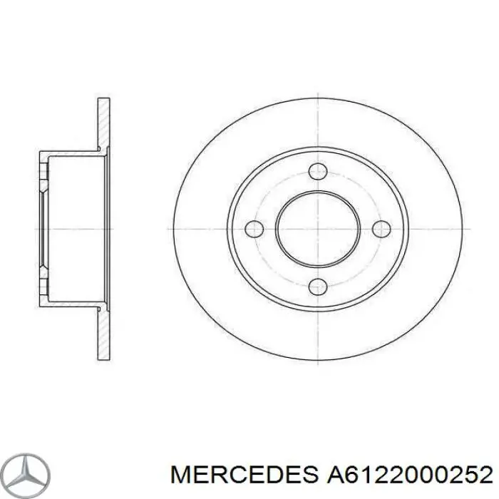 Штуцер шлангов печки в моторном щите на Mercedes Sprinter (903)