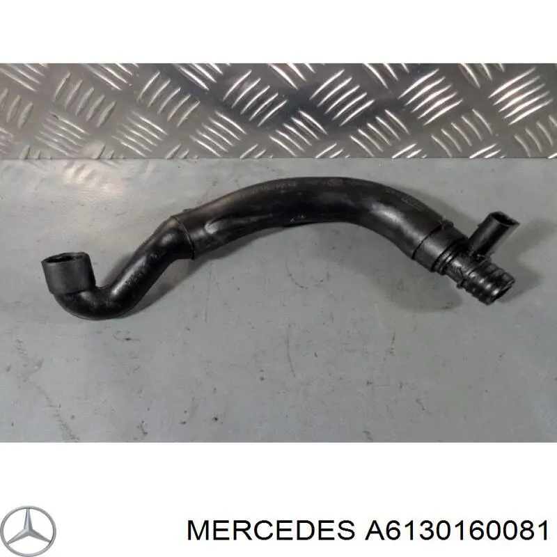 A6130160081 Mercedes cano derivado de ventilação de cárter (de separador de óleo)