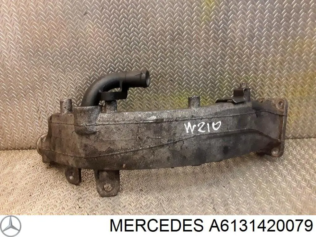 A6131420079 Mercedes radiador do sistema egr de recirculação dos gases de escape
