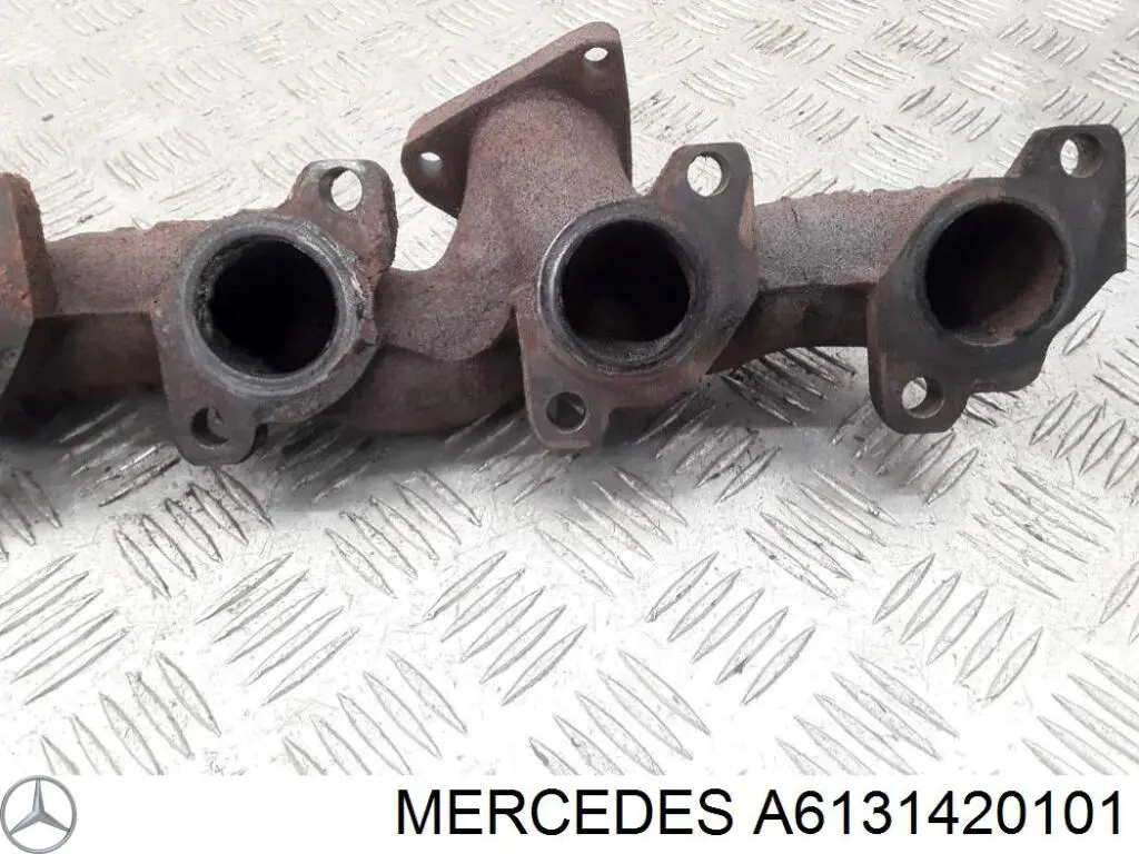 Tubo coletor de escape para Mercedes S (W220)