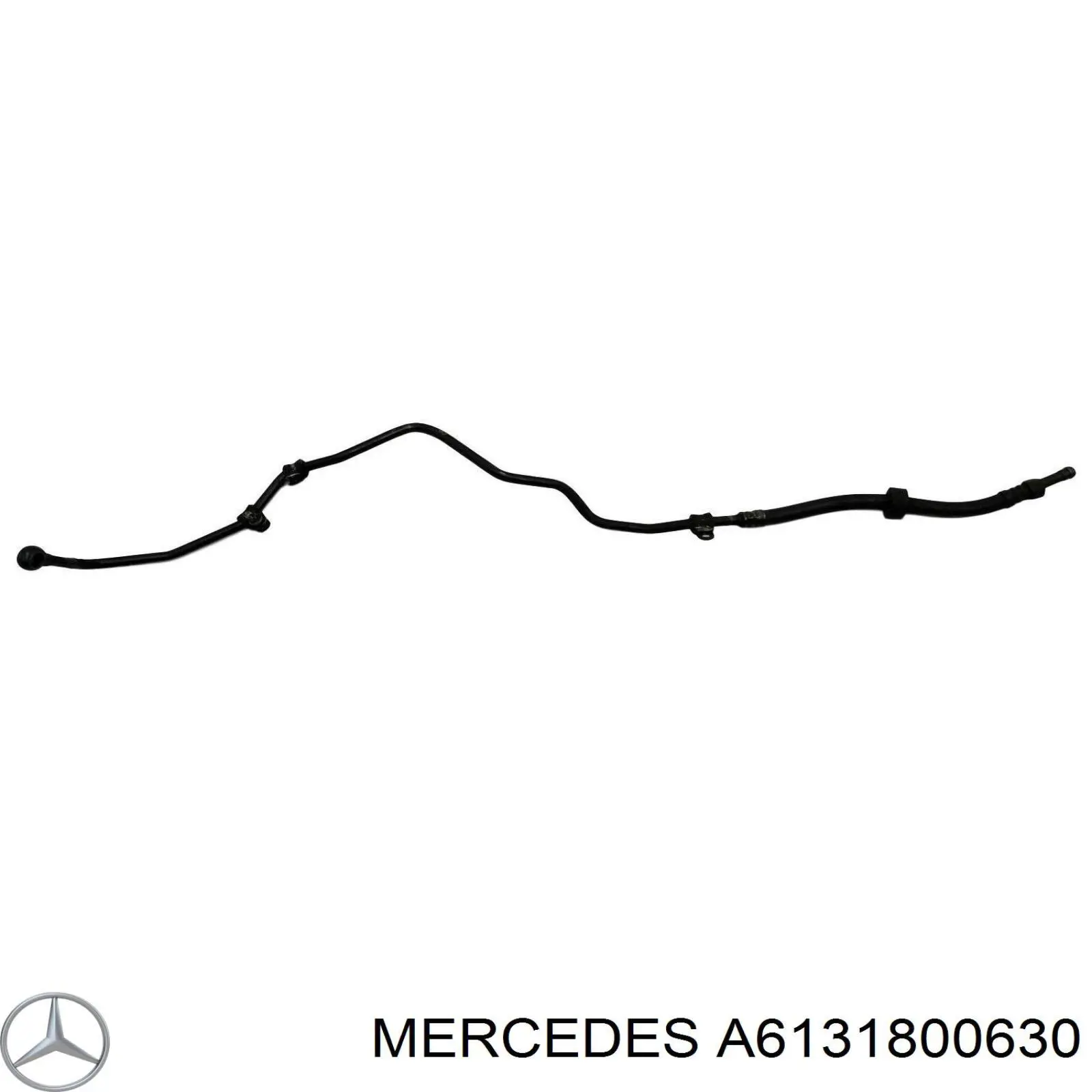 Трубка (шланг) охлаждения АКПП, обратка Mercedes A6131800630 цена, от 17.57 USD