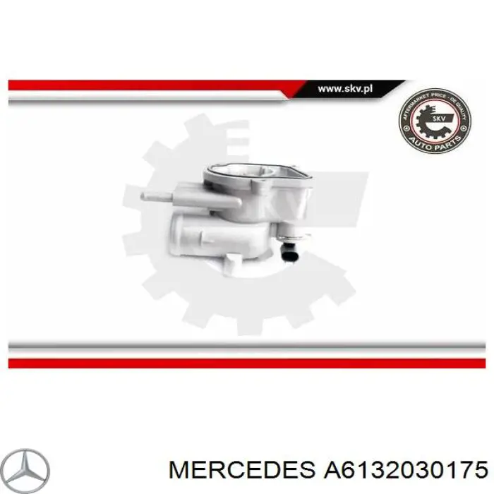 Кожух термостата Mercedes A6132030175 цена, от 21.23 USD