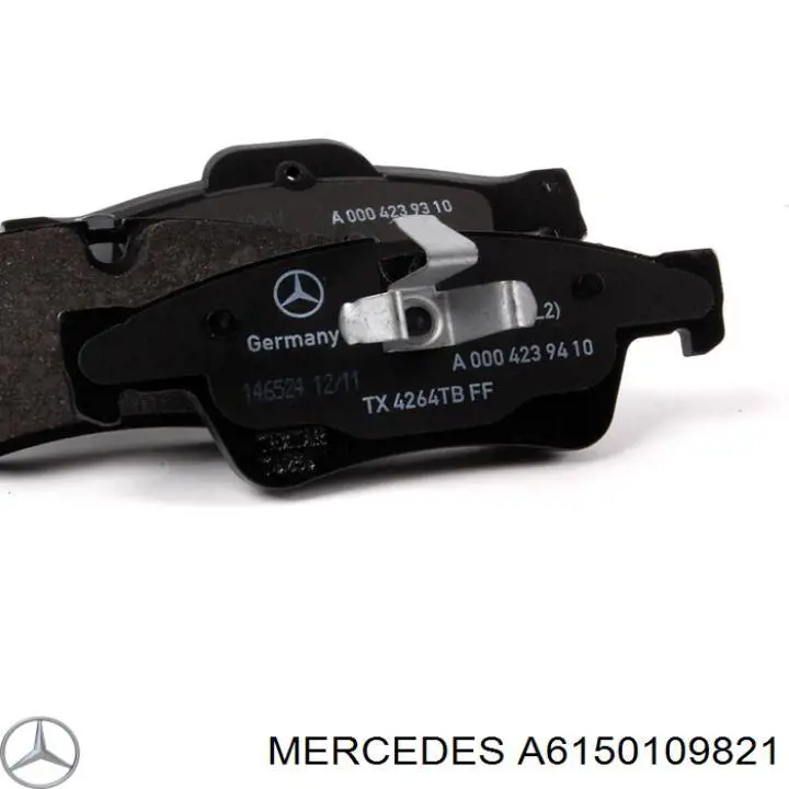Комплект прокладок A6150109821 Mercedes