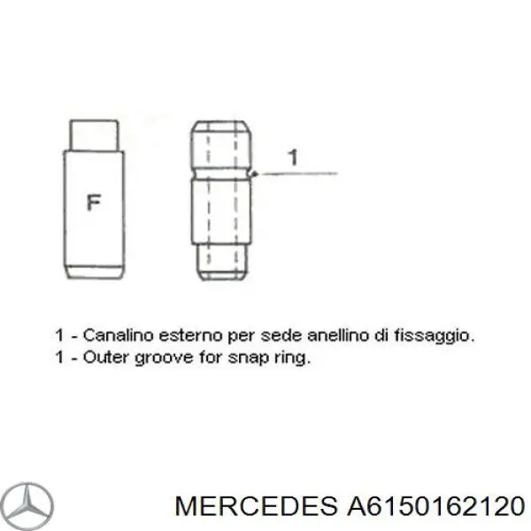 Прокладка головки блока цилиндров Mercedes A6150162120