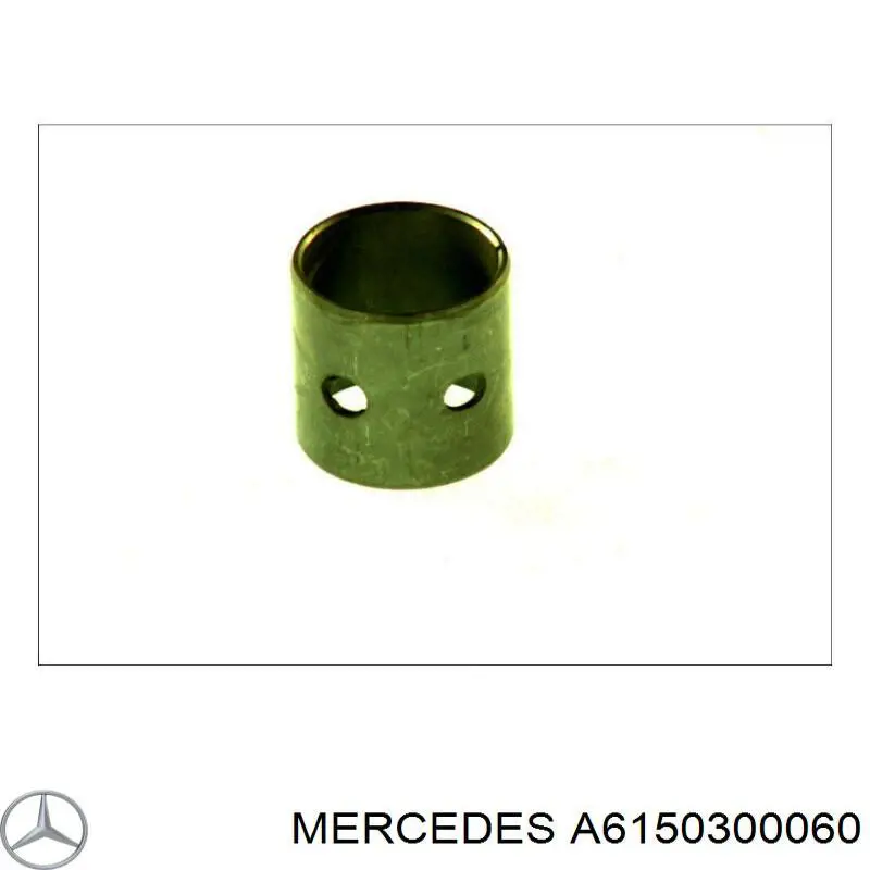 A6150300060 Mercedes вкладыши коленвала шатунные, комплект, 1-й ремонт (+0,25)