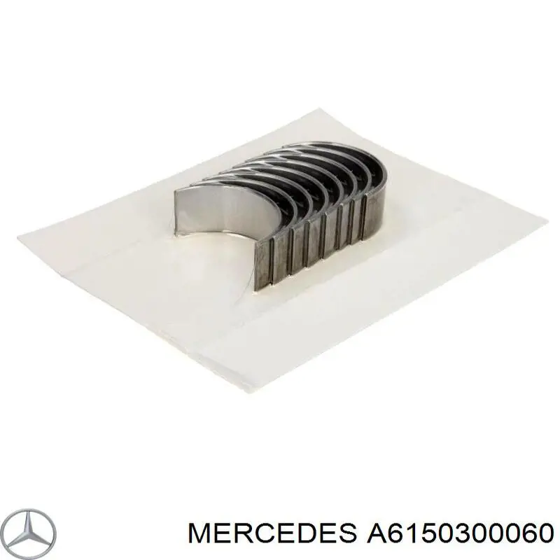 Вкладыши коленвала, шатунные, комплект, 1-й ремонт (+0,25) Mercedes A6150300360 цена, от 16.34 USD