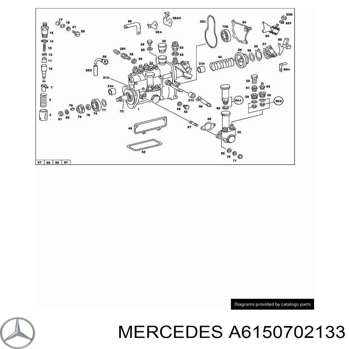  A6150702133 Mercedes