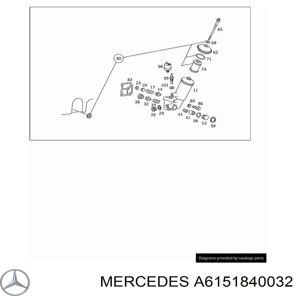  Mercedes A6151840032 цена, от 6.07 USD