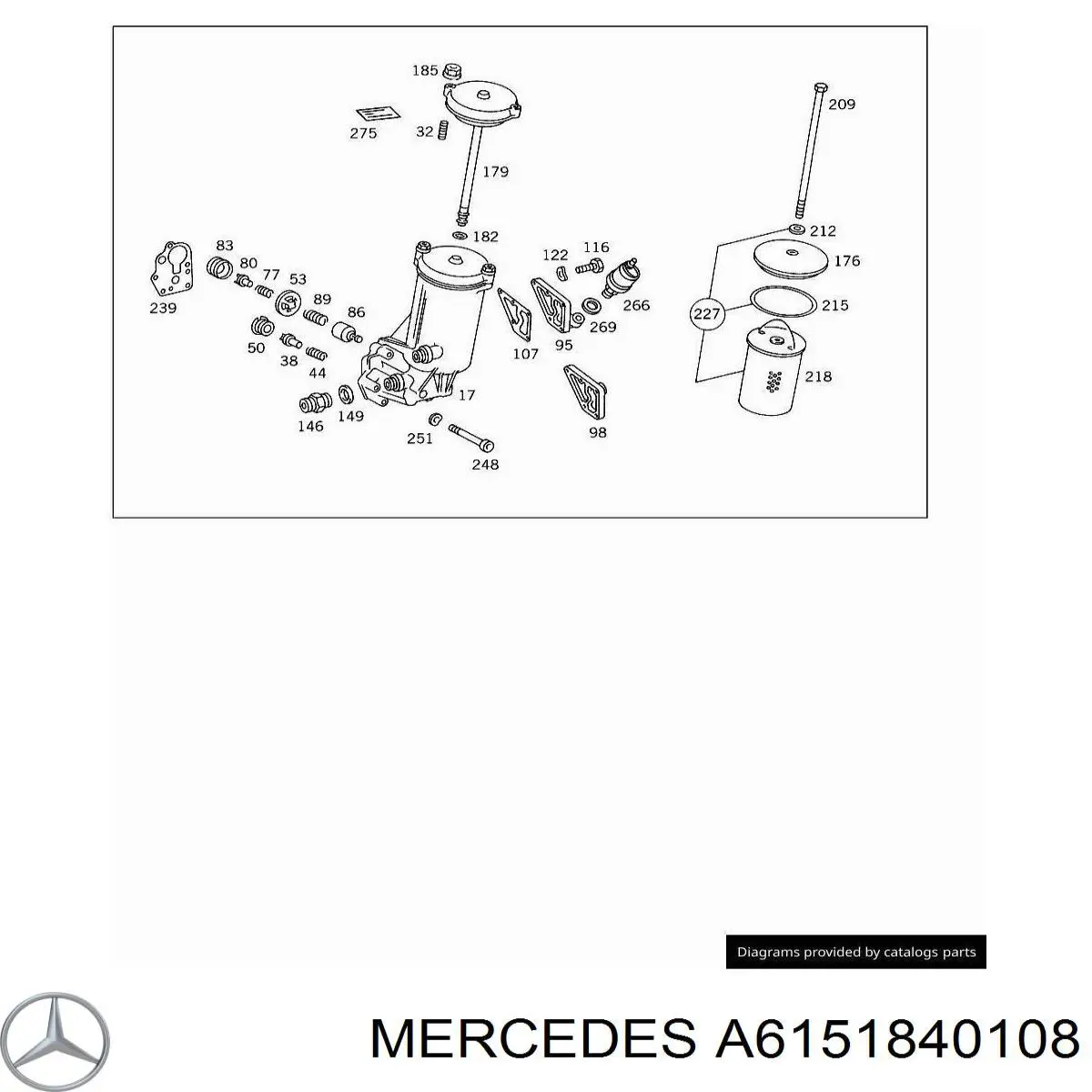 6151840108 Mercedes 