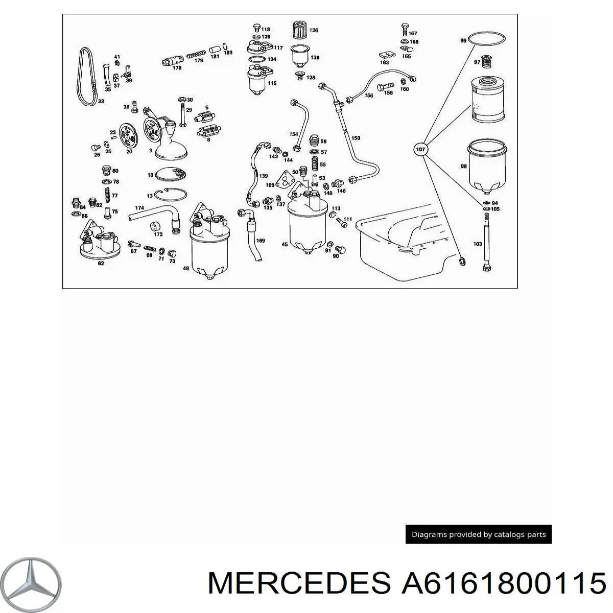  A6161800115 Mercedes