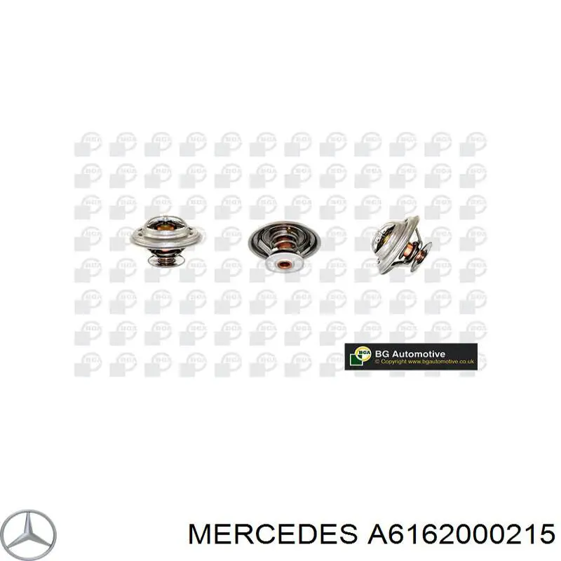 Купить A6162000215 Mercedes Автомобильный термостат