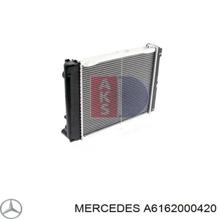 Помпа охлаждения Mercedes A6162000420 цена, от 41.72 USD