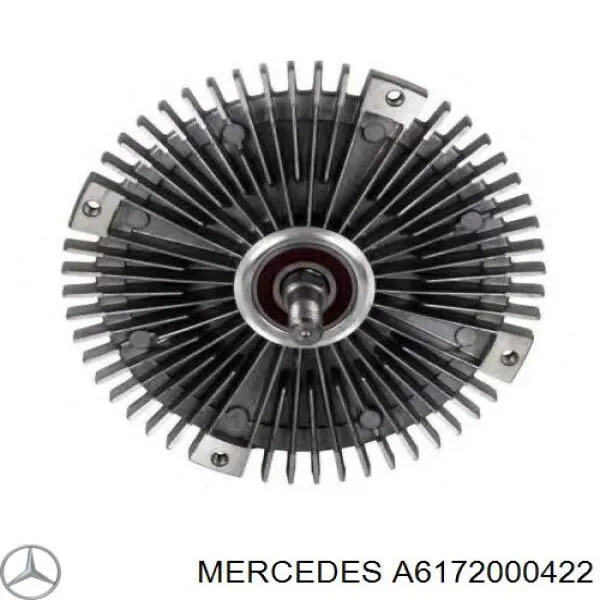 A6172000422 Mercedes вискомуфта (вязкостная муфта вентилятора охлаждения)