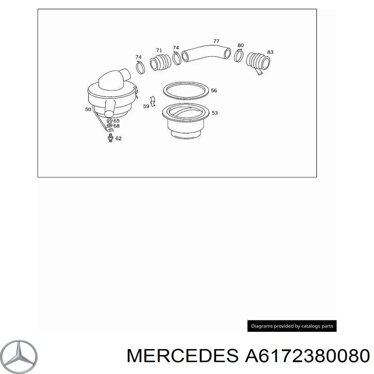 A6172380080 Mercedes 