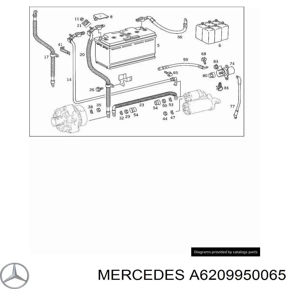 A6209950065 Mercedes 