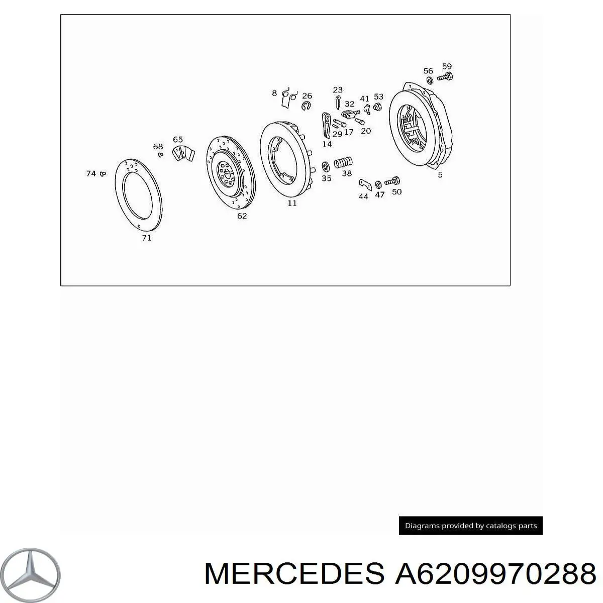 6209970288 Mercedes 