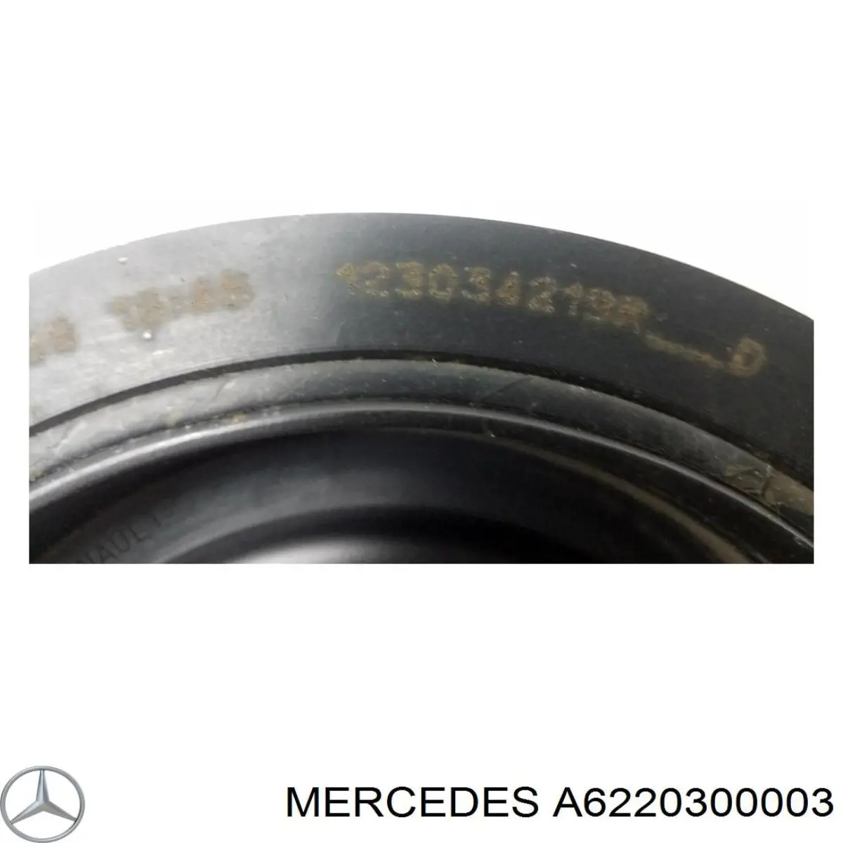 Шкив коленвала (демпфер) Mercedes A6220300003 цена, от 110.05 USD