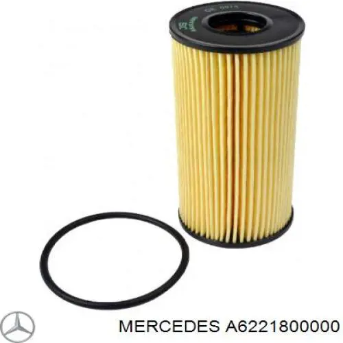 A6221800000 Mercedes масляный фильтр