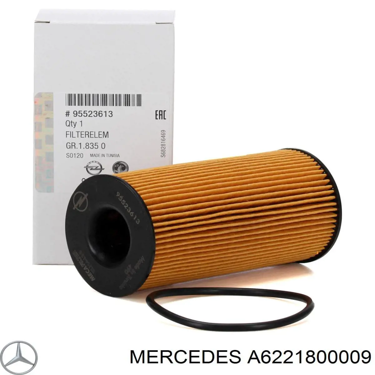 Купить A6221800009 Mercedes Фильтр центробежный очистки масла