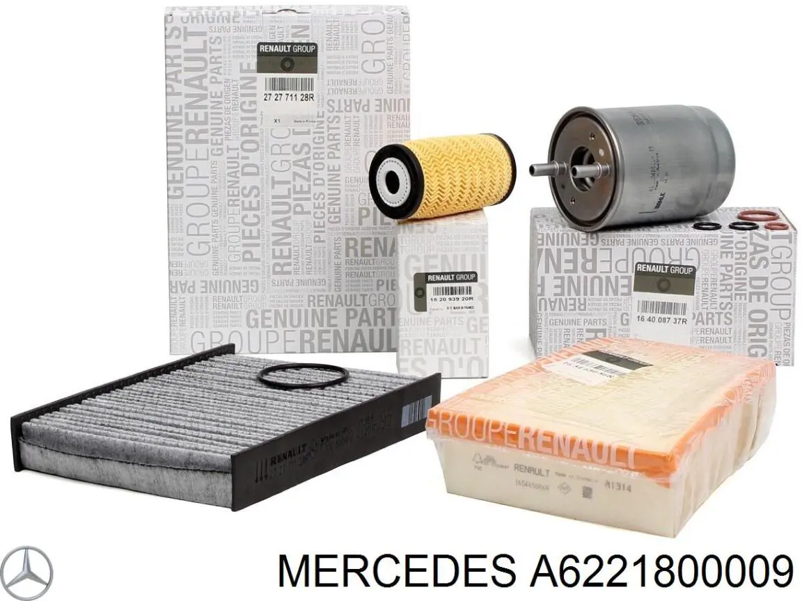 Масляный фильтр A6221800009 Mercedes