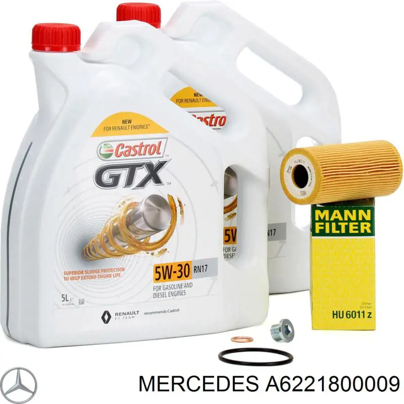 Фильтр масла Mercedes A6221800009