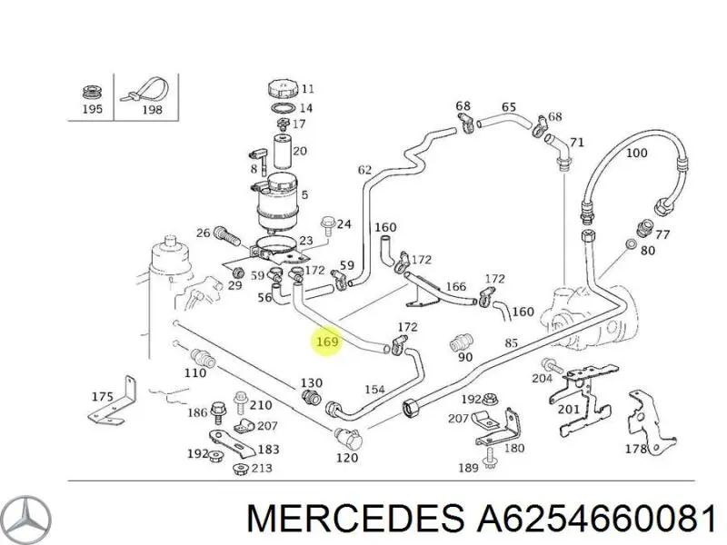 A6254660081 Mercedes 