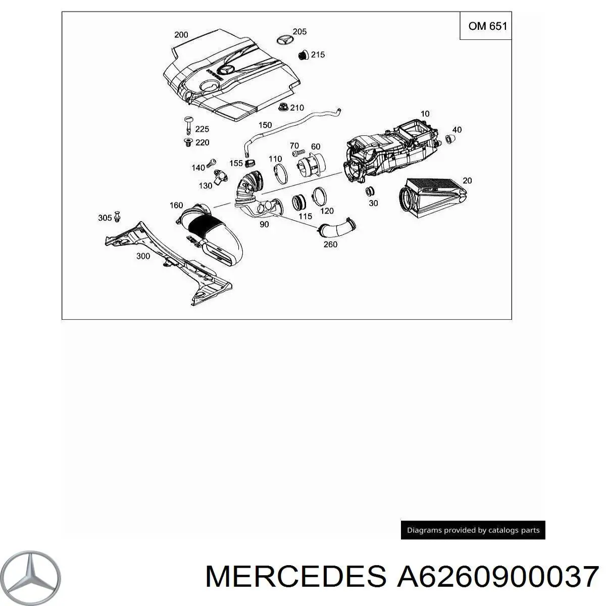  A6260900037 Mercedes