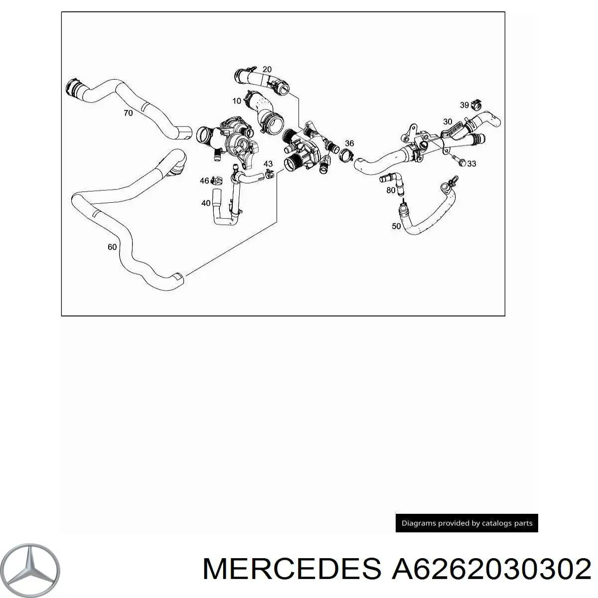 6262030302 Mercedes 