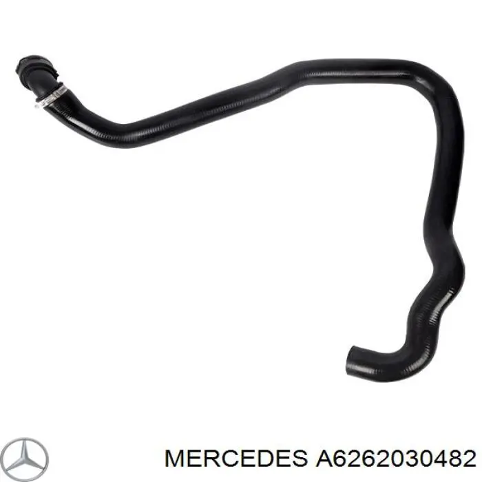 Шланг радиатора, нижний Mercedes A6262030482 цена, от 43.92 USD